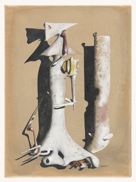 Ив танги художник автопортрет