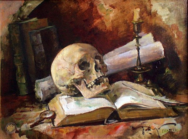 Натюрморт Ванитас картины