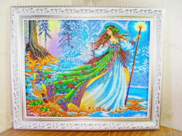 Картины из бисера