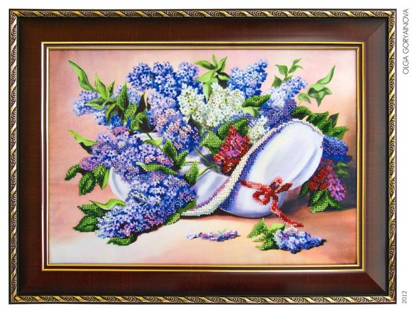 Розы вышитые бисером