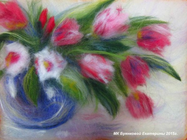 МК буянковой Екатерины шерстяная акварель