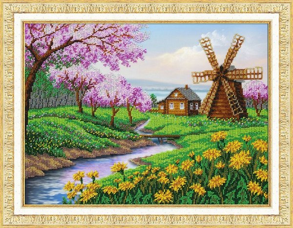 Картины из бисера