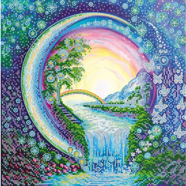 Березовая роща Радуга бисера