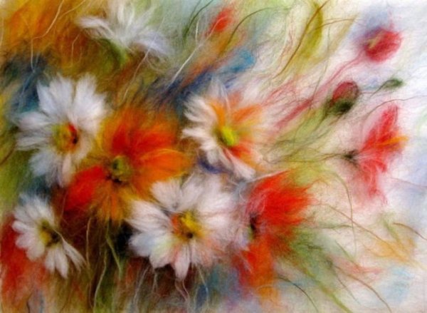 Шерстяная акварель Марина Аскерова