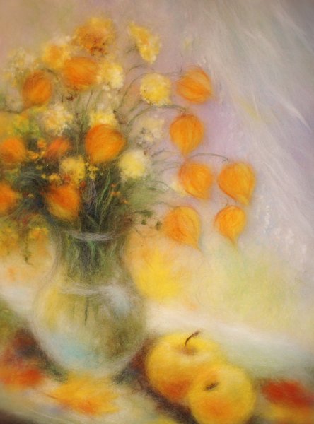 Шерстяная акварель Эммы Пшеничниковой