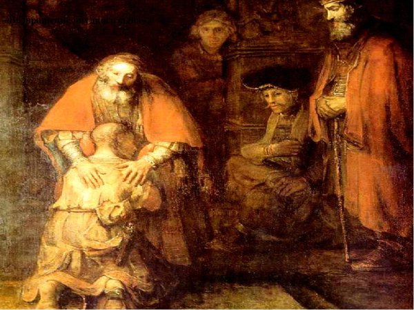 Рембрандт Возвращение блудного сына 1669 г