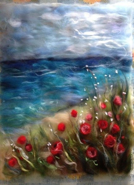 Войлочная акварель