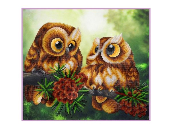 Магия канвы голуби