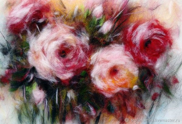 Шерстяная акварель мастер класс Александры Федоровой