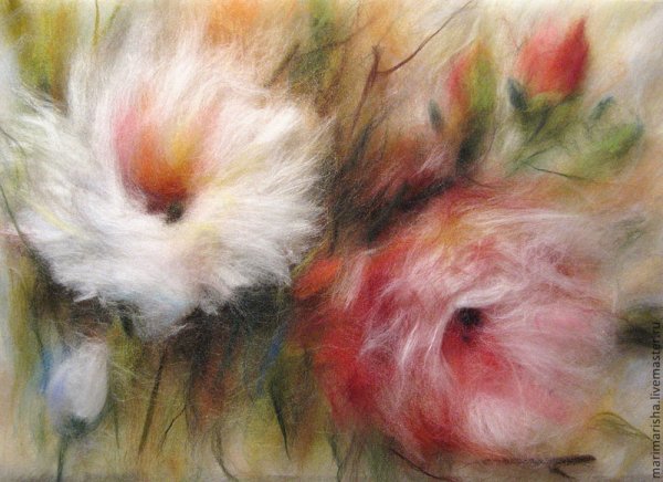 Шерстяная акварель Марина Аскерова