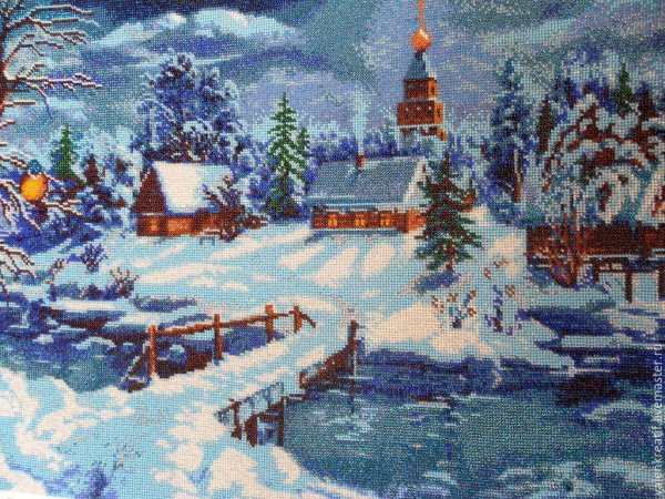 Красивая вышивка бисером