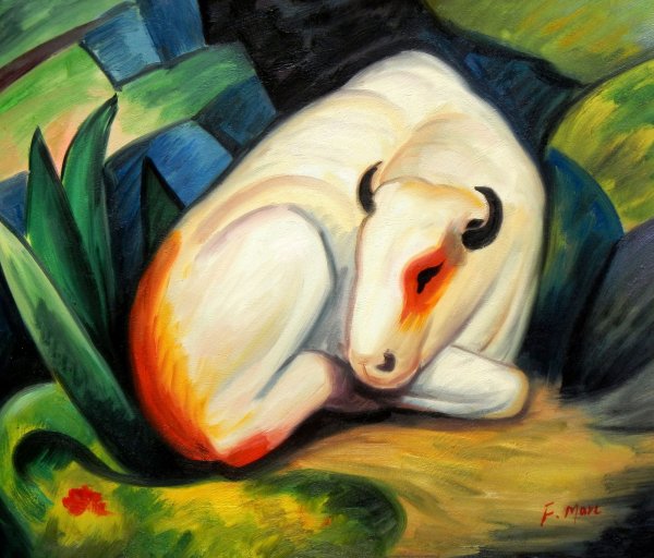 Франц Марк картины экспрессионизм