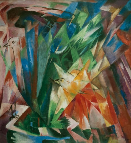 Франц Марк птицы