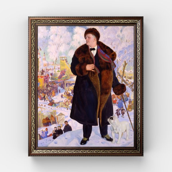 Портрет Федора Шаляпина Кустодиев