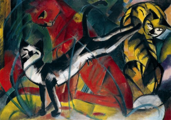 Франц Марк судьба животных 1913