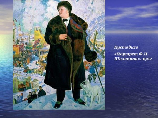 Борис Михайлович Кустодиев Шаляпин
