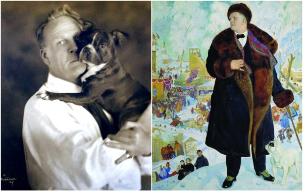 Борис Кустодиев Шаляпин