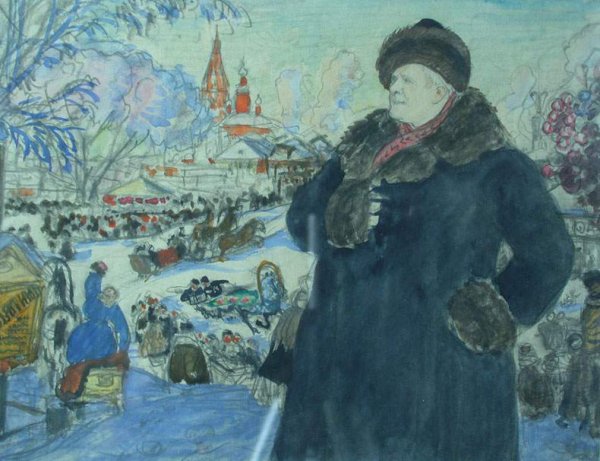 Борис Михайлович Купчиха за чаем