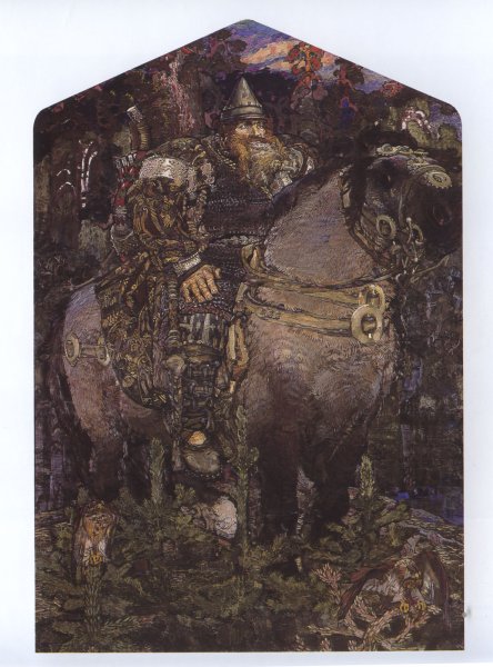 Михаил Александрович Врубель панно богатырь