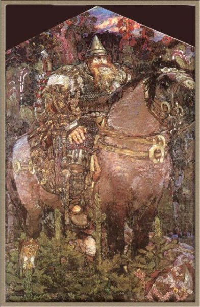 М Врубель богатырь