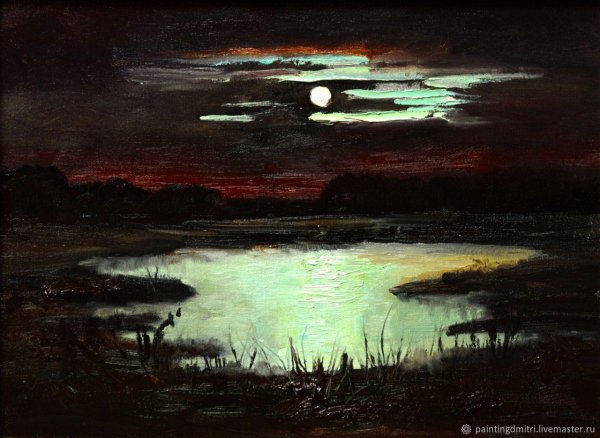 Иван Константинович Айвазовский Феодосия. Лунная ночь