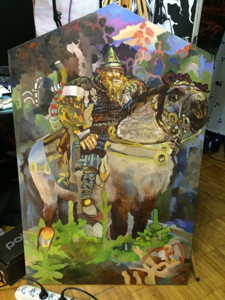 Врубель Илья Муромец