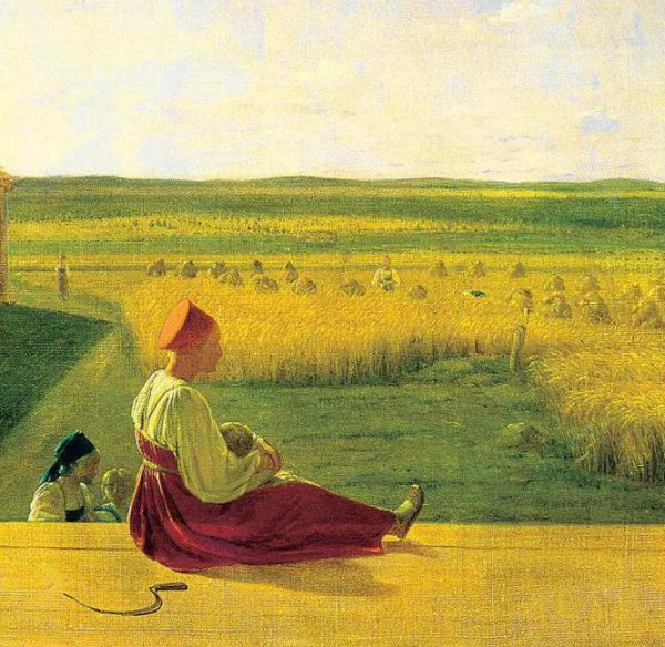 Аллегорическое изображение двенадцати месяцев Венецианов