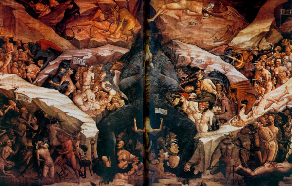 Фреска Джованни да Модена ад