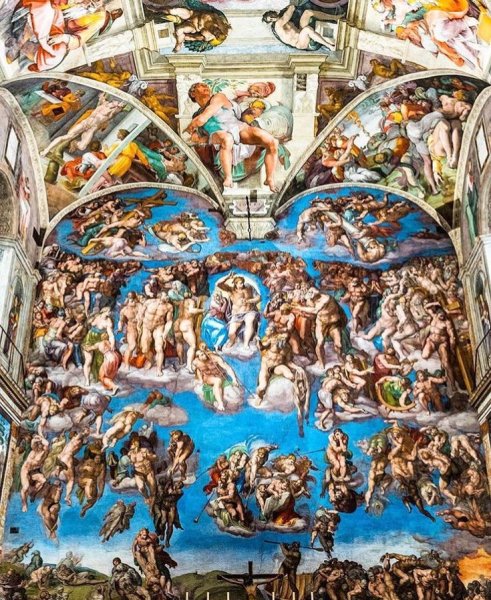 Страшный суд Микеланджело Буонарроти