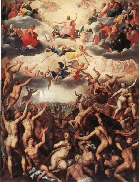 Страшный суд, ок. 1580 Якоб де Баккер Антверпен собор