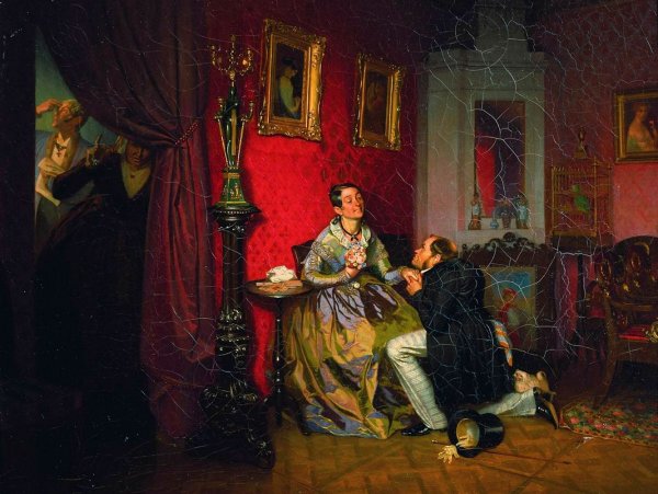 Павел Федотов разборчивая невеста