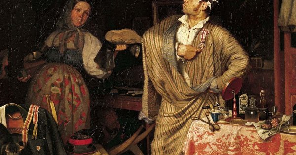 Павел Андреевич Федотов смерть Фидельки