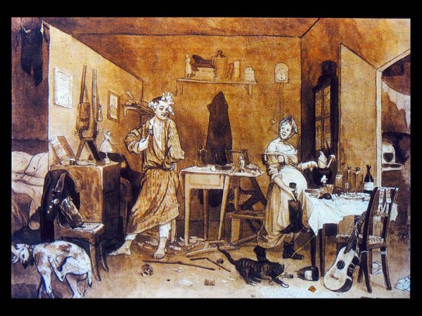 Павел Андреевич Федотов разборчивая невеста 1847