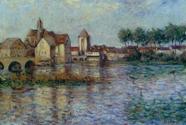 Альфред Сислей Moret sur Loing