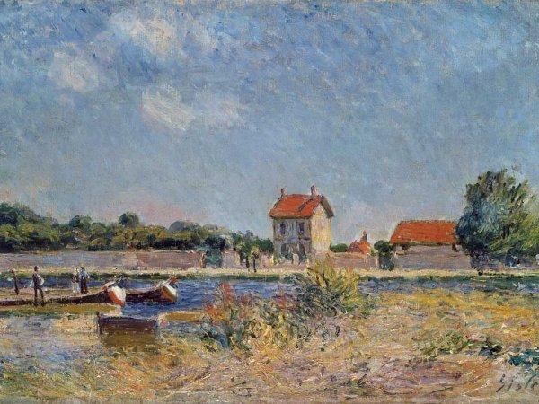 Альфред Сислей Сельская аллея