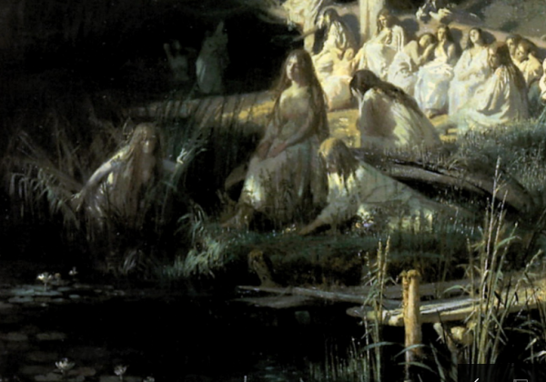 Крамской Иван Николаевич русалки Майская ночь