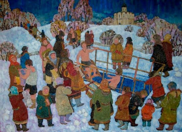 Крещение наследника цесаревича Алексея