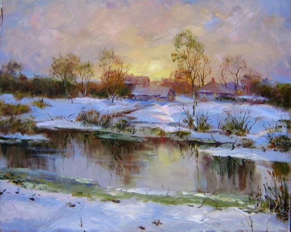 Кустанович весенний ручей