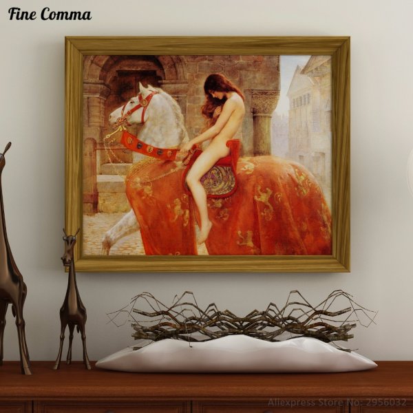 Джон Кольер леди Годива картина