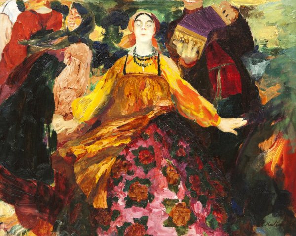 Архипов девушка с кувшином