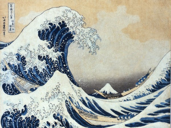 Японский художник Хокусай