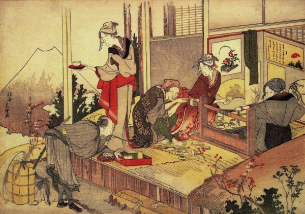 Японский художник Хокусай