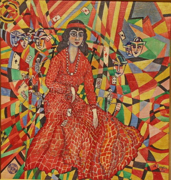 Михаил Ларионов отдыхающий солдат 1911