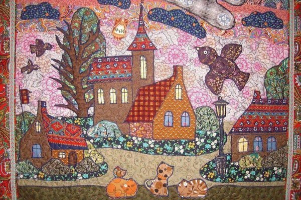 Лоскутные картины лоскутное шитье пэчворк Владимир Бунов