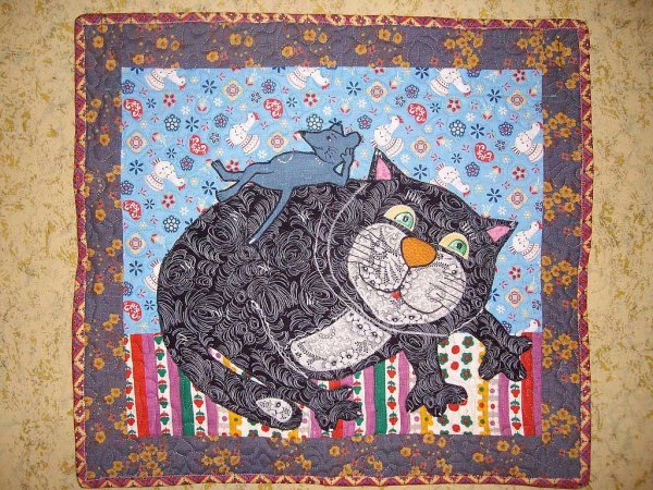 Лоскутные картины Владимира Гукова