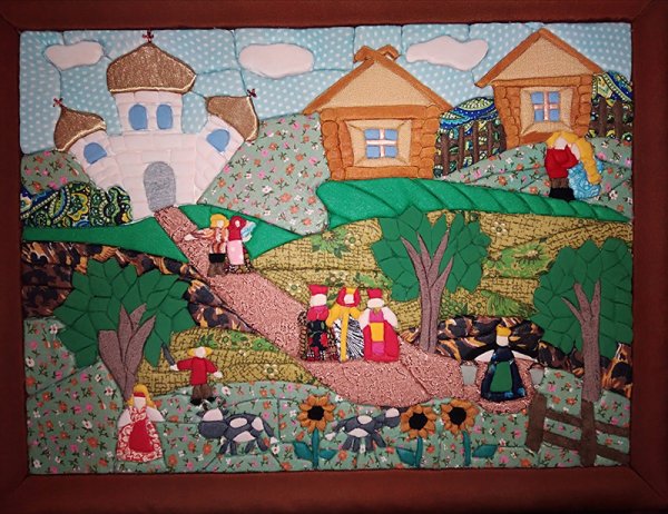 Лоскутный пейзаж