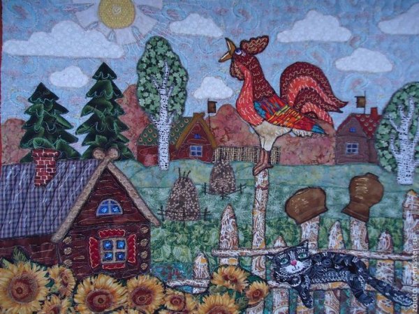 Людмила Мещерякова пэчворк квилт