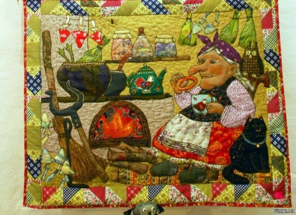 Лоскутные картины Марины Старченко