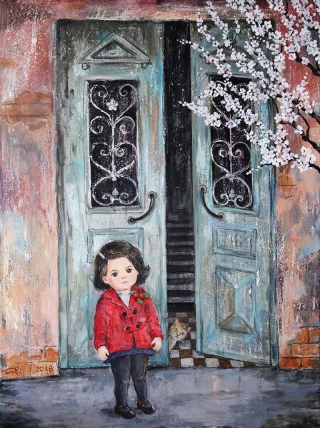 Грузинская художница Нино Чакветадзе