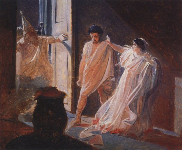 Картина "любовь весталки" ге Николай Николаевич